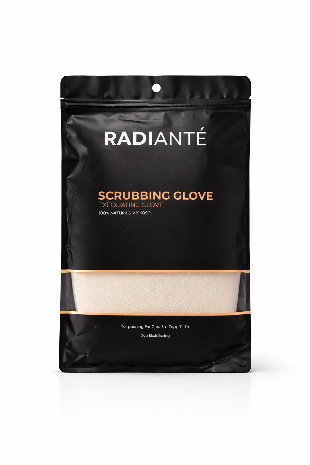 RADIANTÉ Scrubbing glove 2-pakk